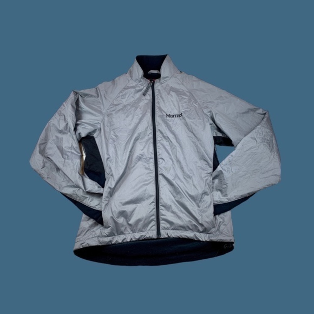 Marmot Windproof Water Resistant Packable Silver … - image 4